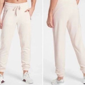 NWT Athleta Bounce Back Jogger Blush Pink Size Large